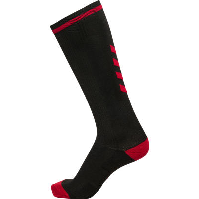 Chaussettes noire rouge hte